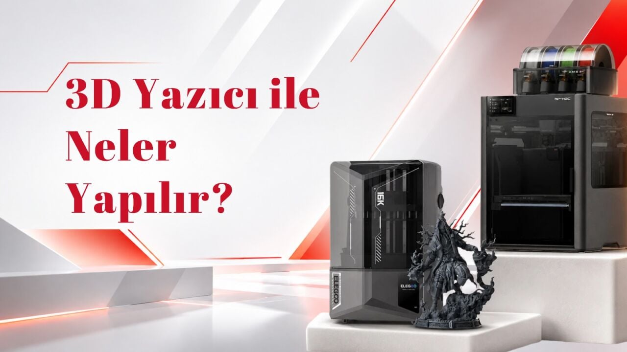 3D Yazıcı ile Neler Yapılır? 3D Yazıcıyla Üretilebilecek Ürünler