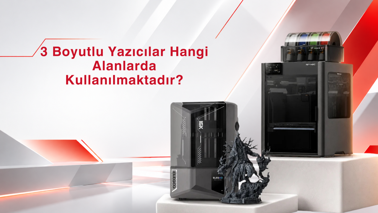 3 Boyutlu Yazıcılar Hangi Alanlarda Kullanılmaktadır?