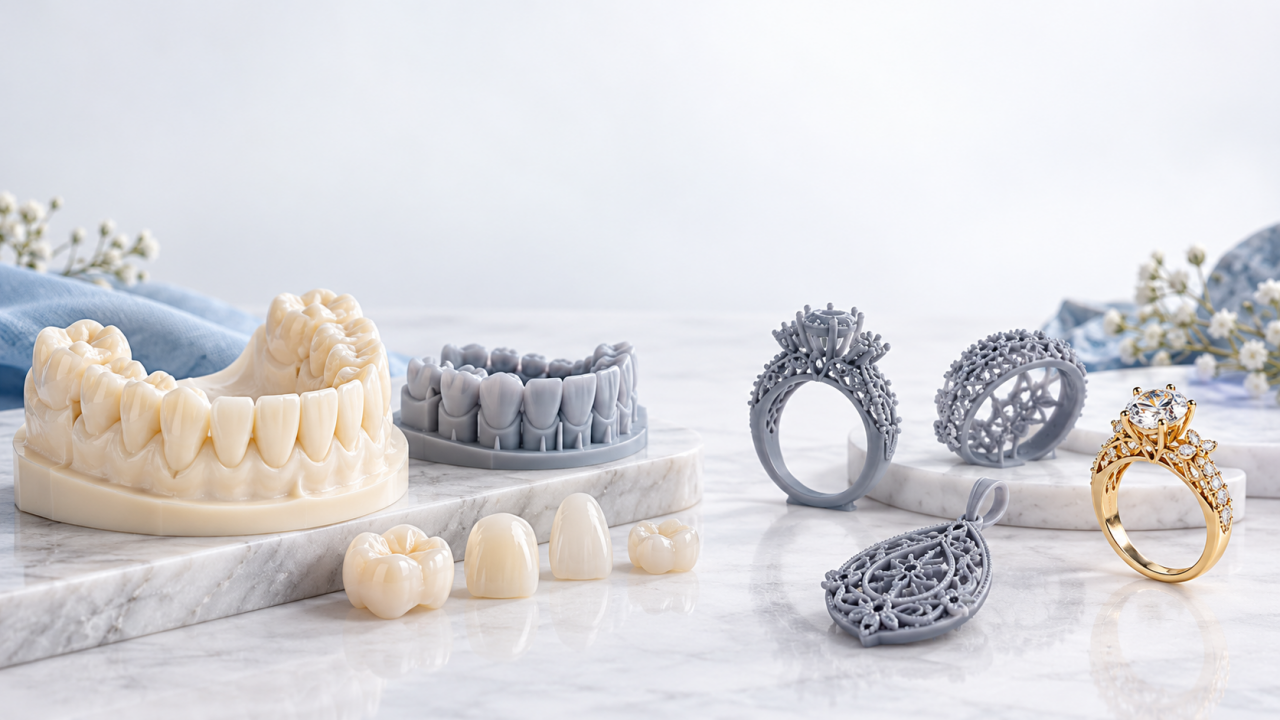 Elegoo Saturn 4 Ultra 16K: Dental ve Kuyumculukta Kullanım Alanları