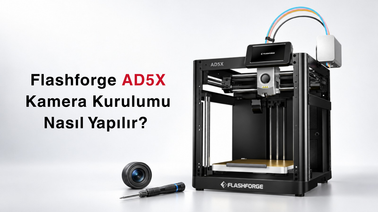 Flashforge AD5X Kamera Kurulumu Nasıl Yapılır? Adım Adım Kurulum Rehberi