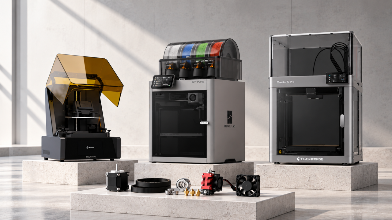 3D Yazıcı Yedek Parça Desteği Neden Önemlidir?