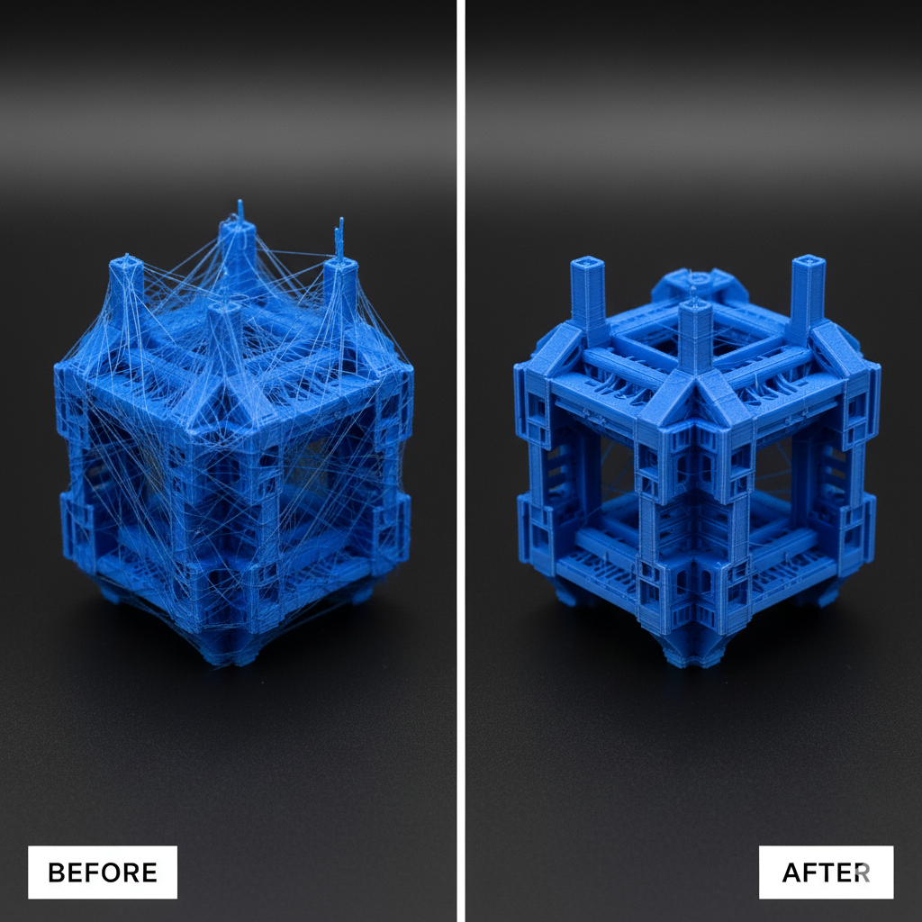 3D Yazıcıda İpliklenme Sorunu Nedir ve Nasıl Çözülür?