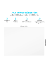 ELEGOO ACF Film 5 Adet- Saturn 3 Ultra