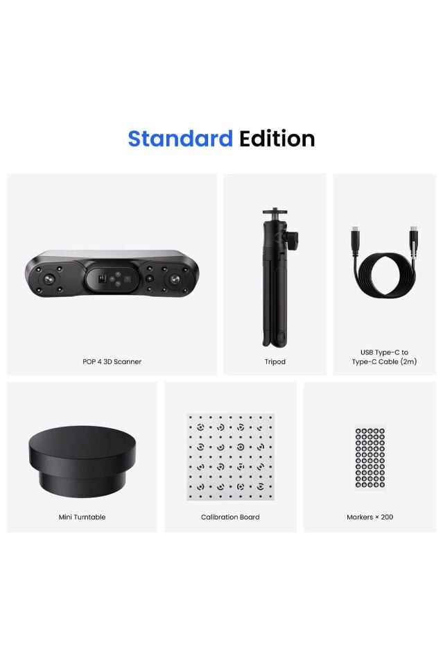 Revopoint POP 4 Standart Edition 3D Tarayıcı
