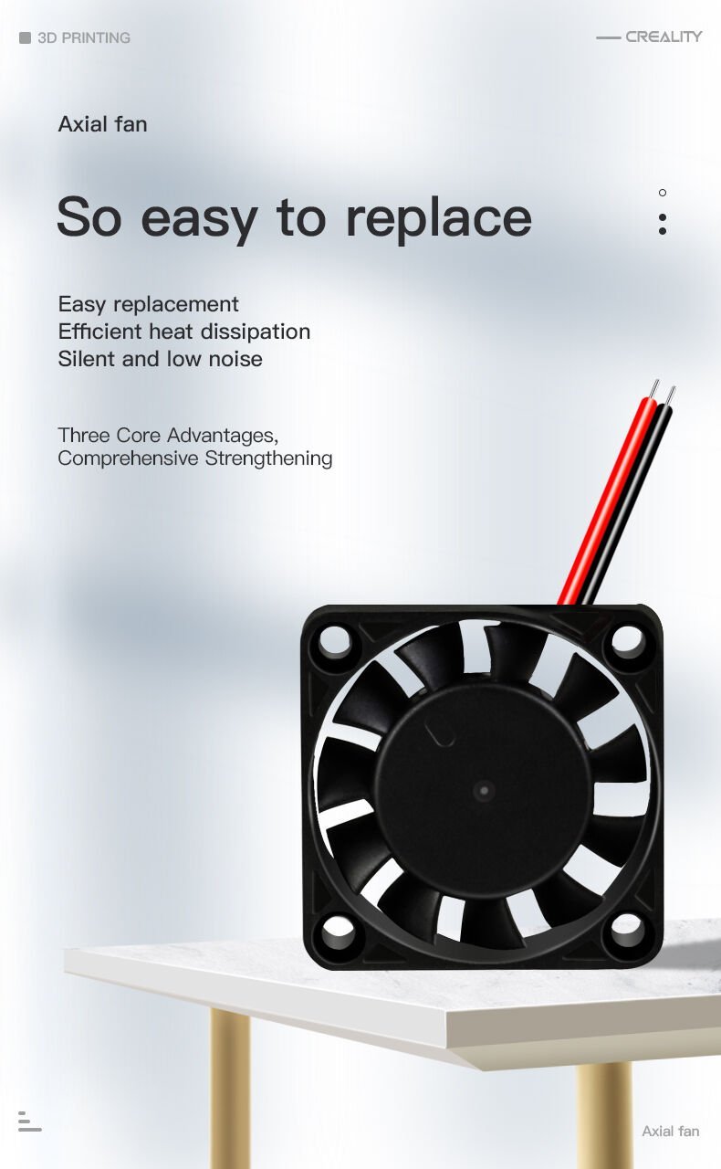 Creality 4020 Axial Fan 24V (Anakart İçin)