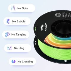 Creality Ender PLA+ Filament Elma Yeşili 1.75mm 1kg