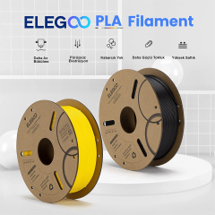 ELEGOO PLA+ Filament Siyah 1 kg