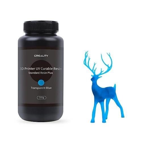 Creality LCD Standart Reçine Plus 500gr- Şeffaf Mavi