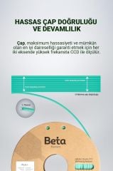 Beta PLA+ Filament Aqua Green