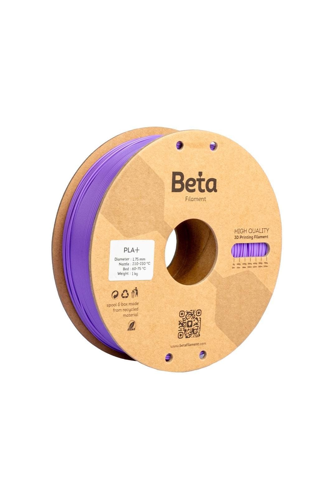 Beta Filament PLA+ 1.75mm 1kg Mor