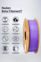 Beta PLA+ Filament Violet Purple