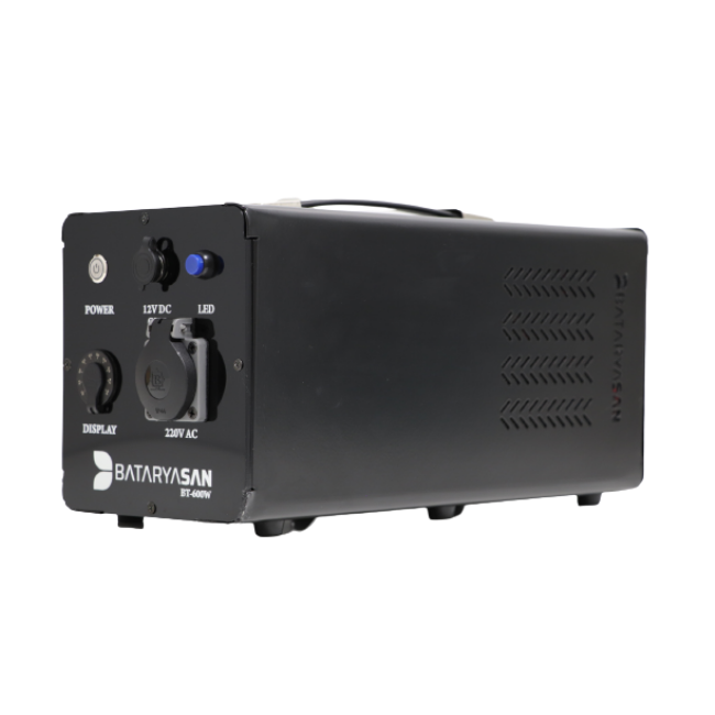 BT-600W Taşınabilir Güç İstasyonu