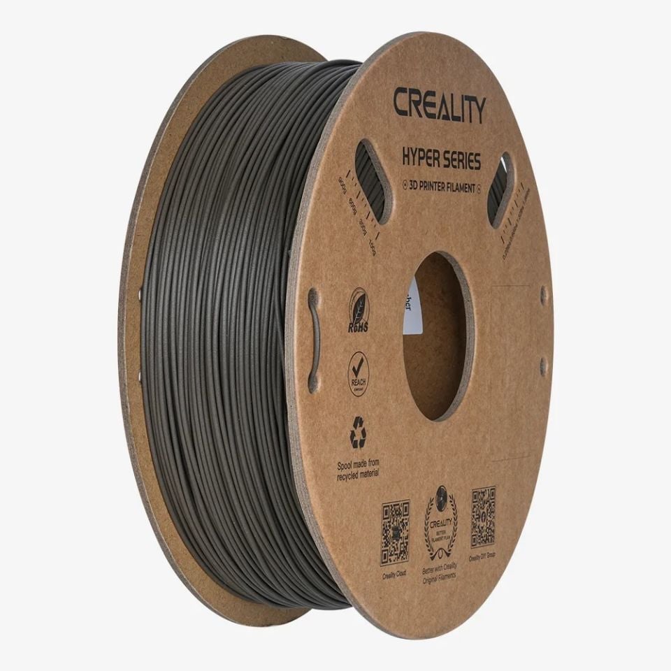 Creality Hyper PLA Karbon Fiber Filament Grimsi Sarı 1.75mm 1kg