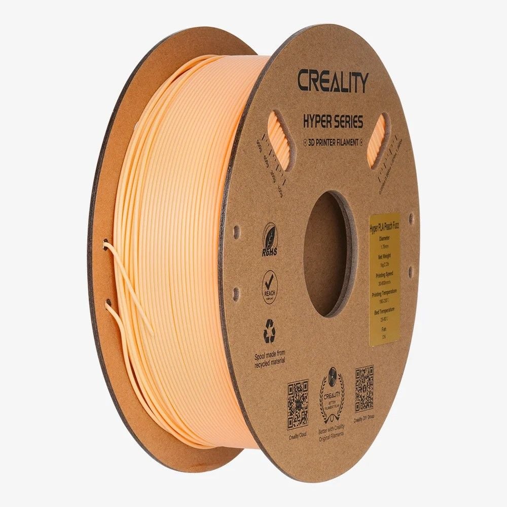 Creality Hyper PLA Filament Peach Fuzz 1.75mm 1kg