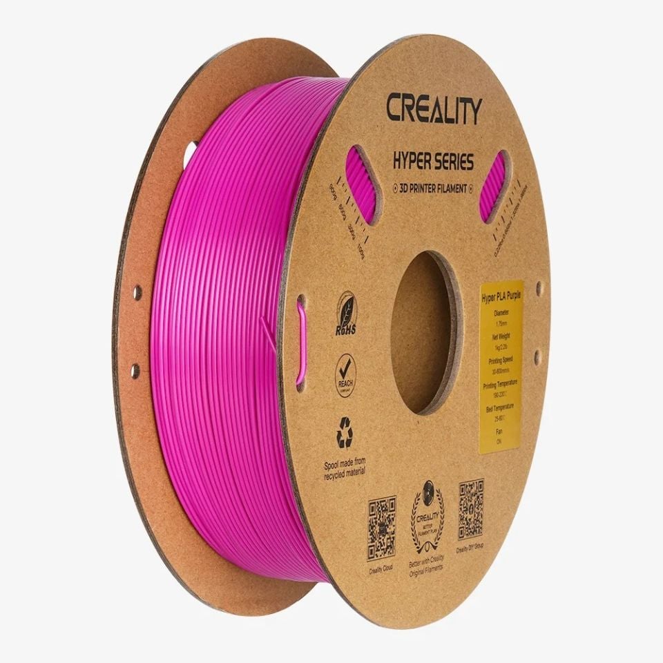 Creality Hyper PLA Filament Purple 1.75mm 1kg
