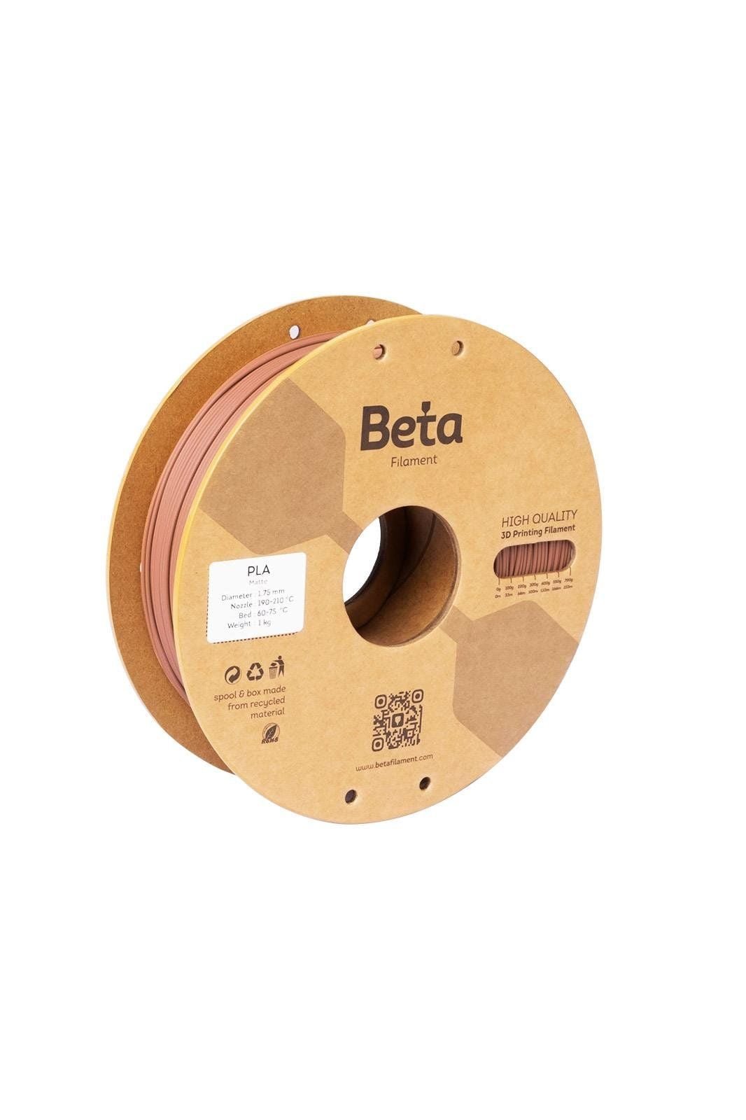 Beta PLA-Matte Filament Terracotta