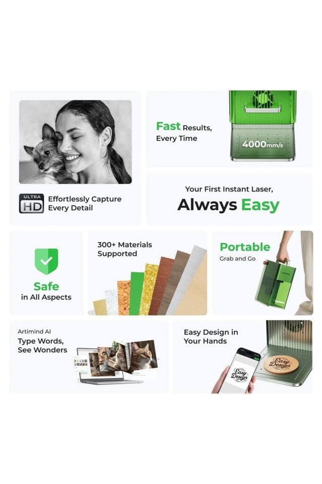 xTool F1 Light Green