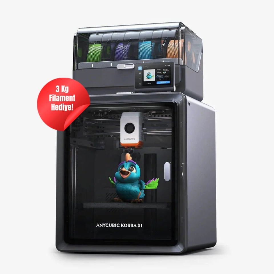 Anycubic Kobra S1 Combo 3D Yazıcı