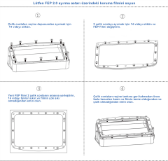 ELEGOO FEP2.0 Release Liner Film 5* (for Mars 3 Mars 3 Pro)