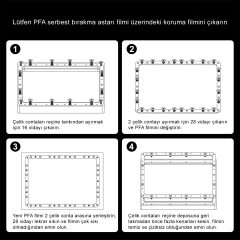ELEGOO PFA Release Liner Film 5 Adet - Saturn2/8K