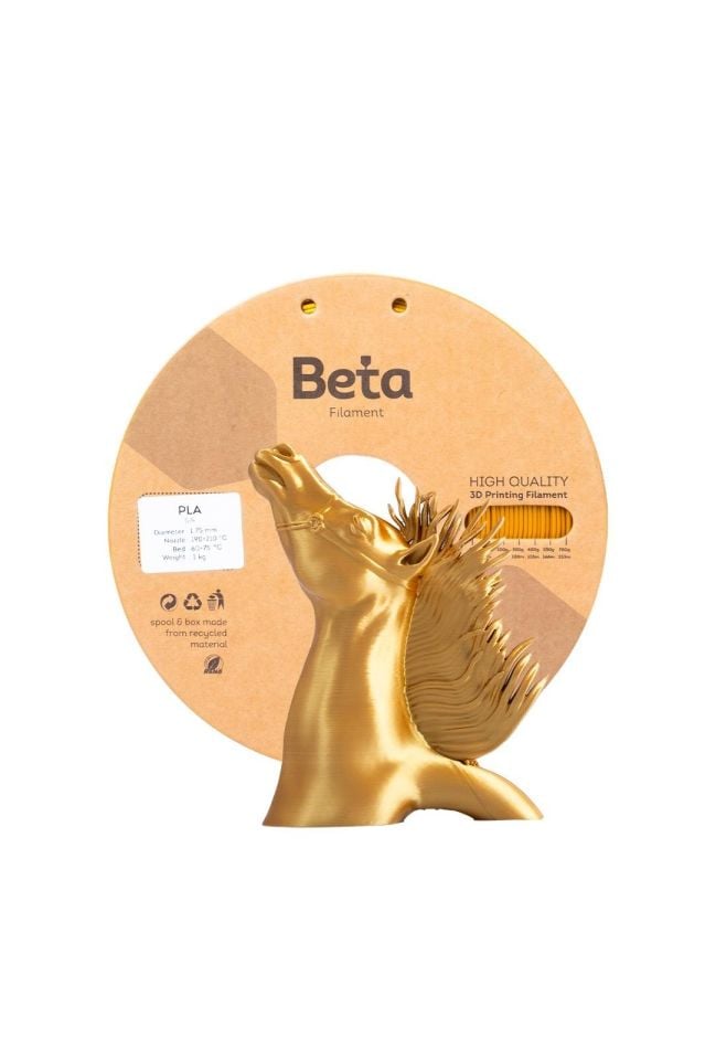 Beta PLA-Silk Filament Gold