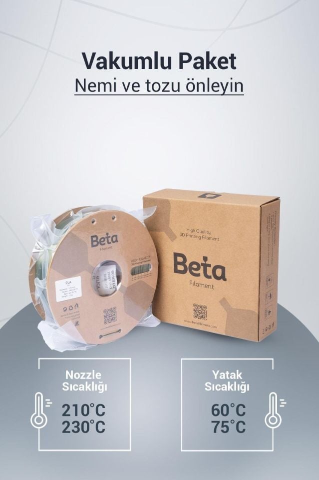 Beta PLA-Silk Filament Bronze