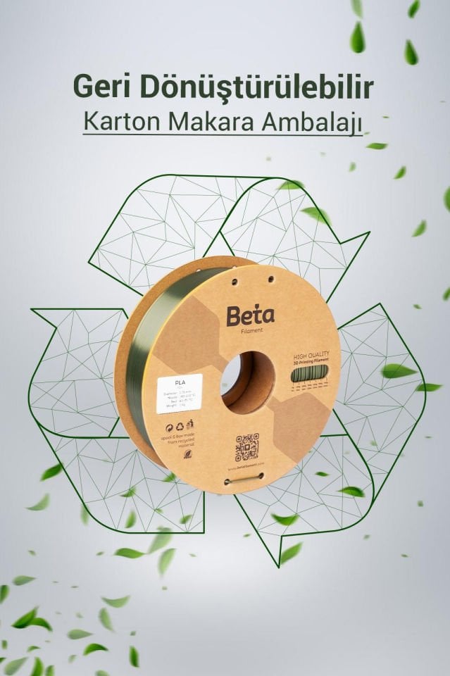 Beta PLA-Silk Filament Bronze