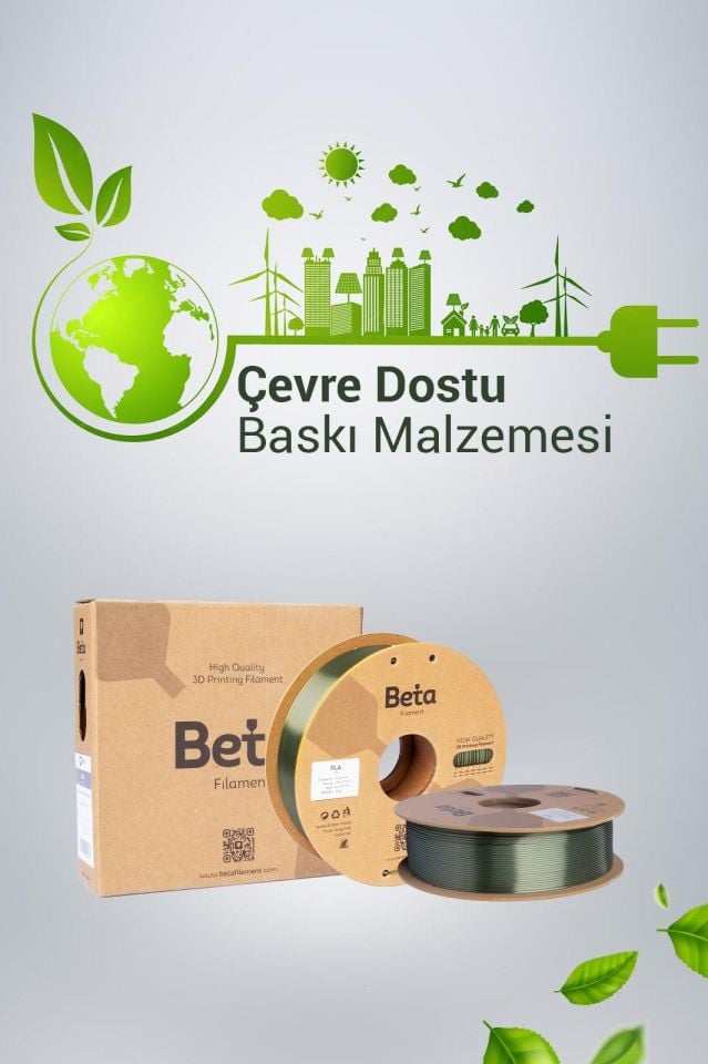 Beta PLA-Silk Filament Bronze