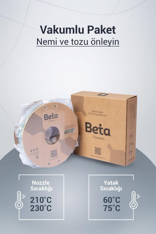 Beta PLA-Silk Filament Rainbow