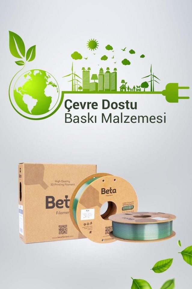 Beta PLA-Silk Filament Rainbow