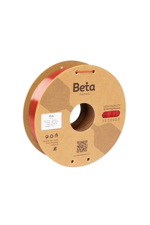 Beta PLA-Magic Silk Filament Red Green