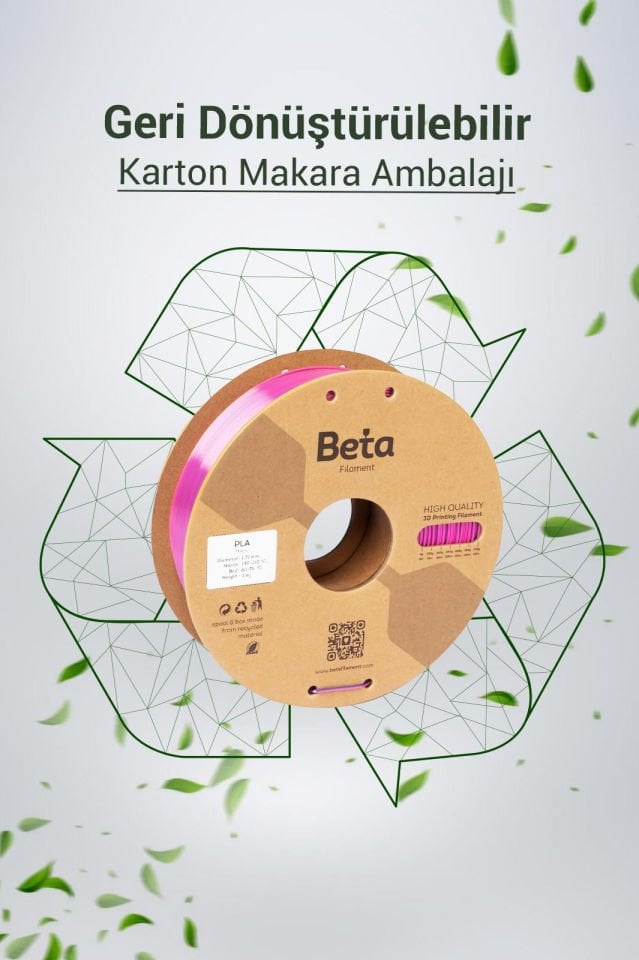 Beta PLA-Magic Silk Filament Rose Red Royal Blue