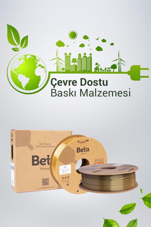 Beta PLA-Mystic Silk Filament Red Gold Black