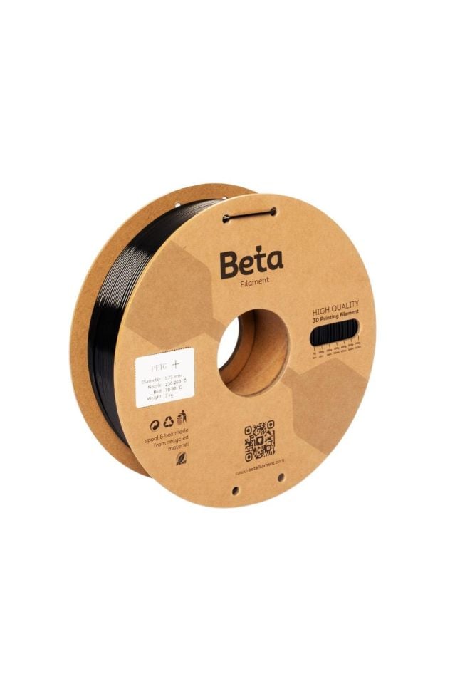 Beta PETG+ Filament Black