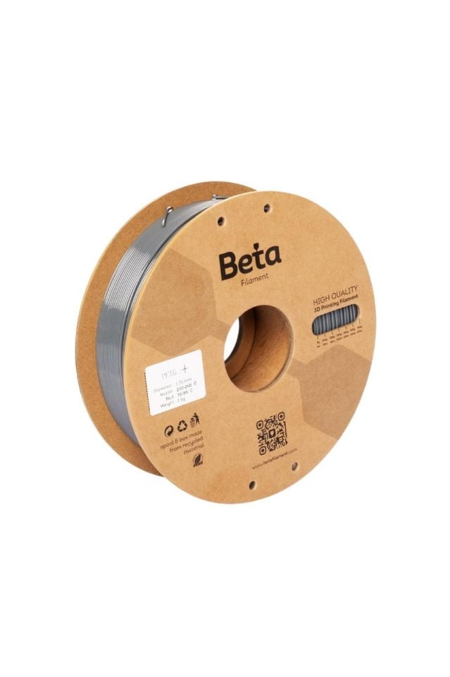 Beta PETG+ Filament Grey
