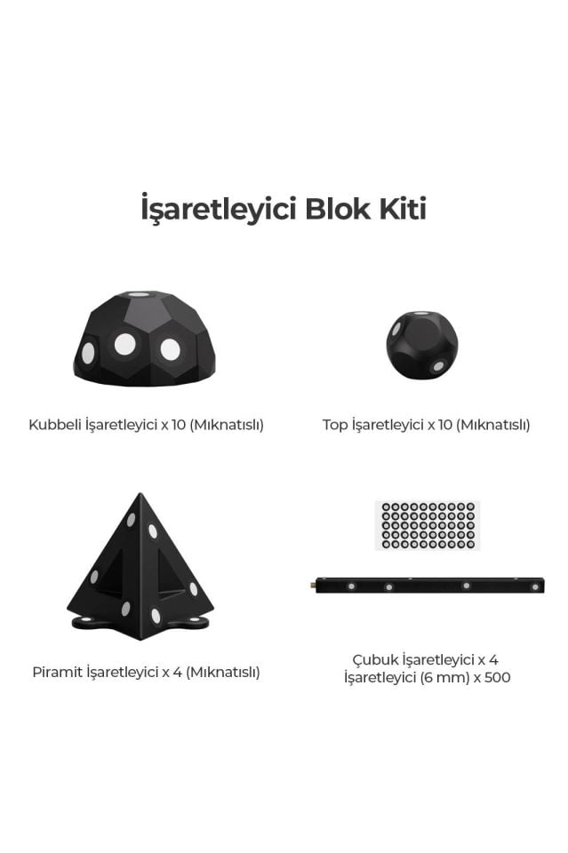 Revopoint Marker Blok Takımı (Manyetik)