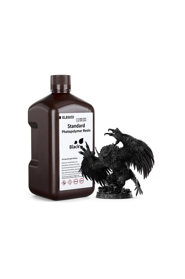 ELEGOO Standard Resin 2 Kg Black