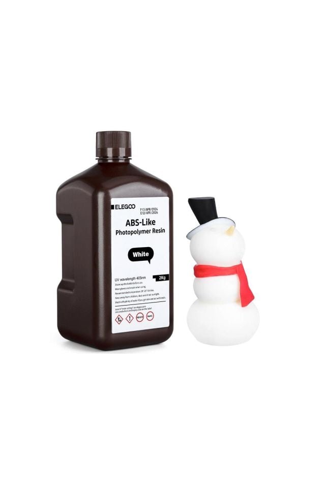 ELEGOO ABS-like Resin 2 Kg White
