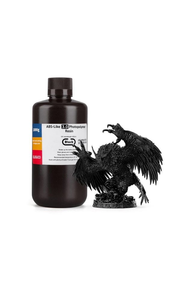 Elegoo ABS-Like 3.0 Resin 1 Kg Black