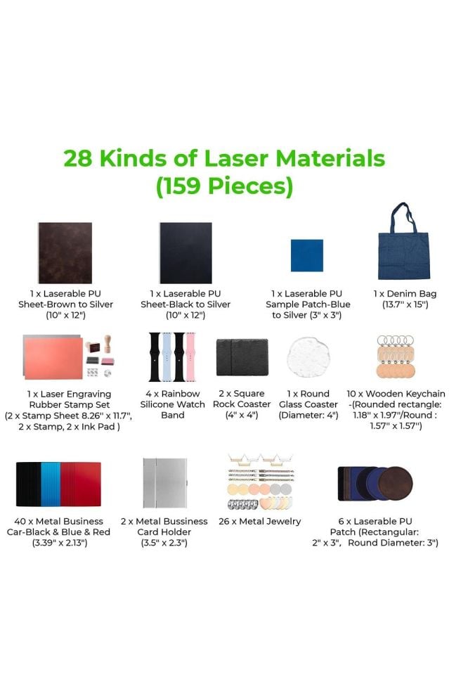 xTool Ultimate Laser Material Kit
