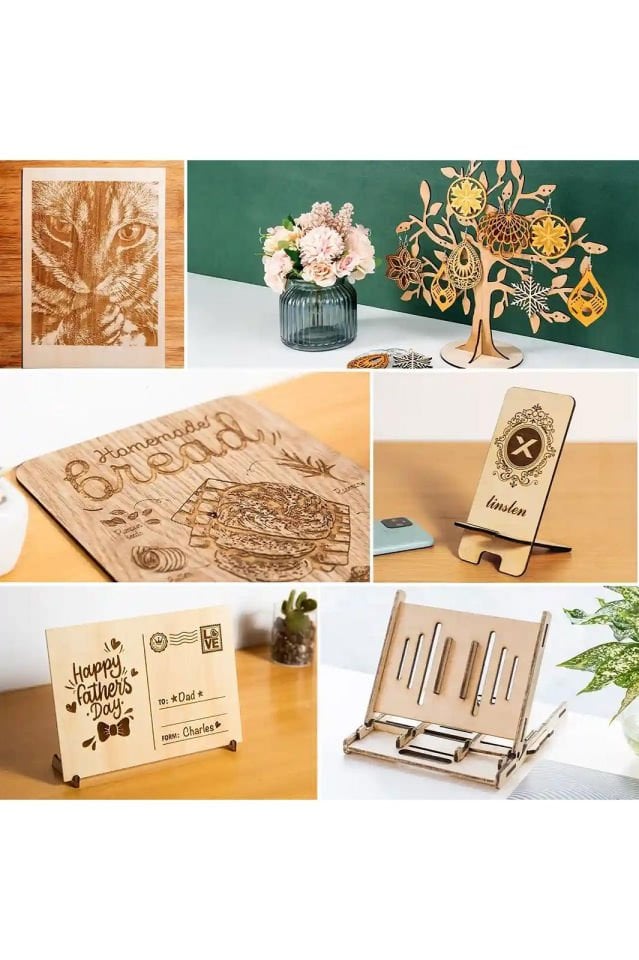 xTool 3mm Basswoood Plywood 12*12 inch 30pcs