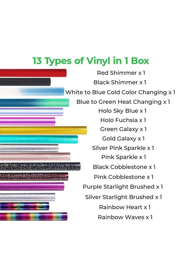 xTool Self-adhesive Vinyl Kit 80pcs