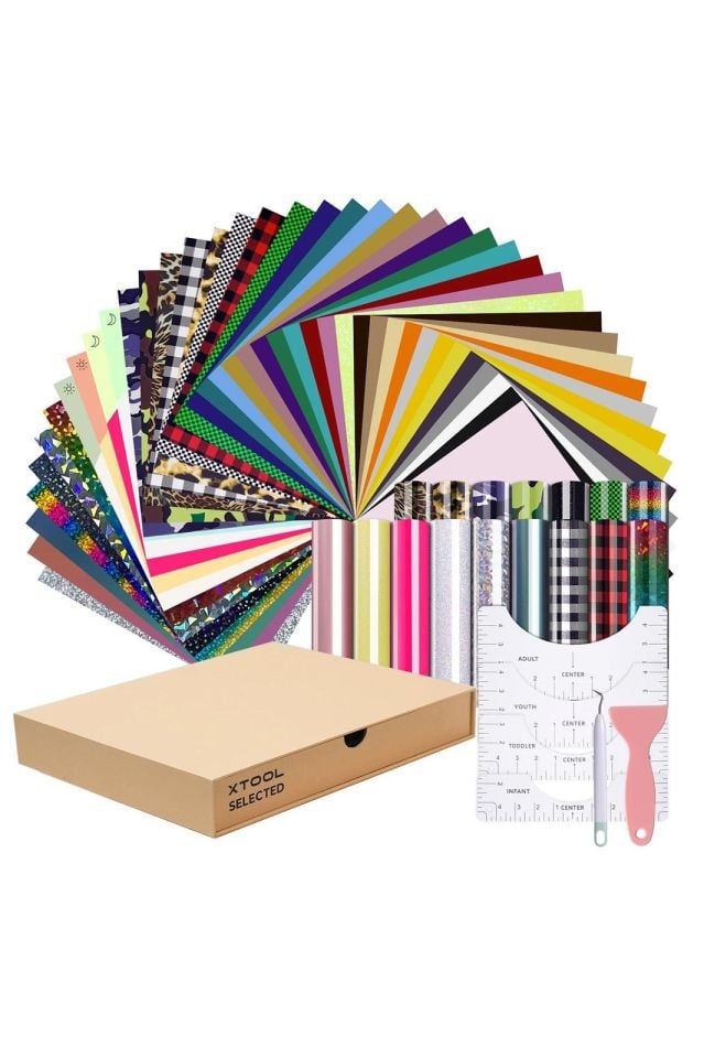 xTool Heat Transfer Vinyl Kit 80pcs