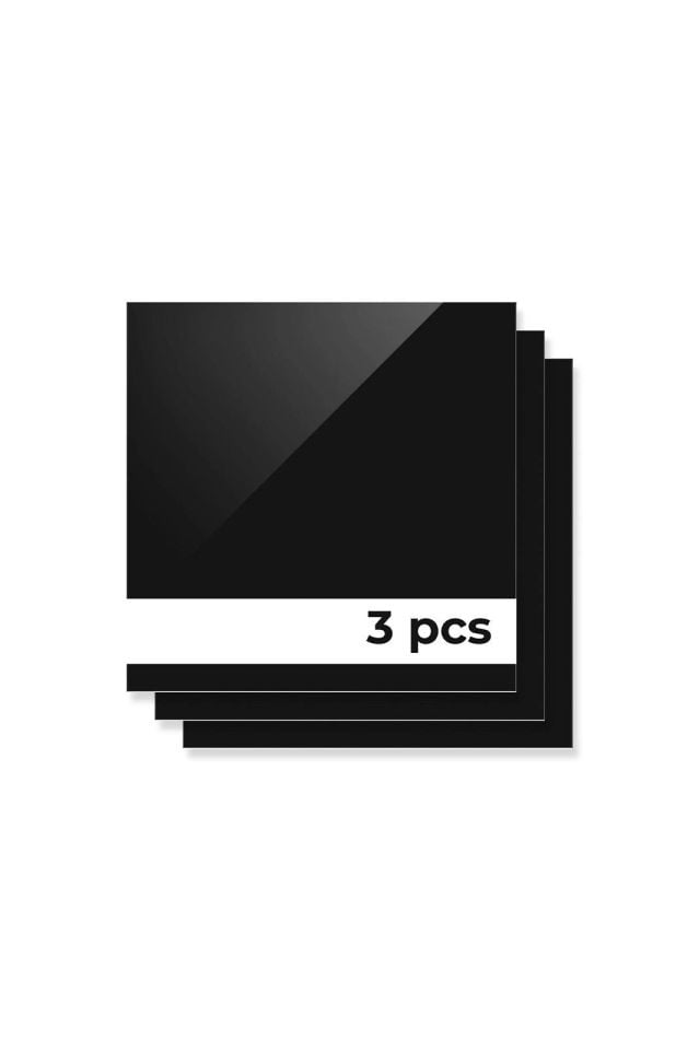 xTool 3mm Black Acrylic 30*30cm 3pcs