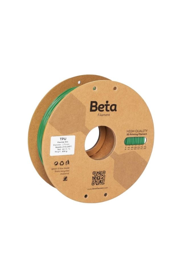 Beta TPU 95A Filament Bamboo Green