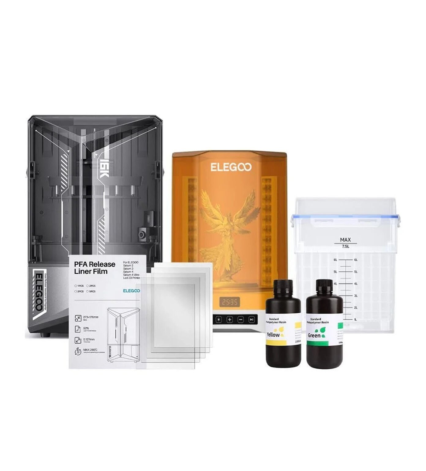 ELEGOO Saturn 4 Ultra 16K Bundle (Lansman Paketi)