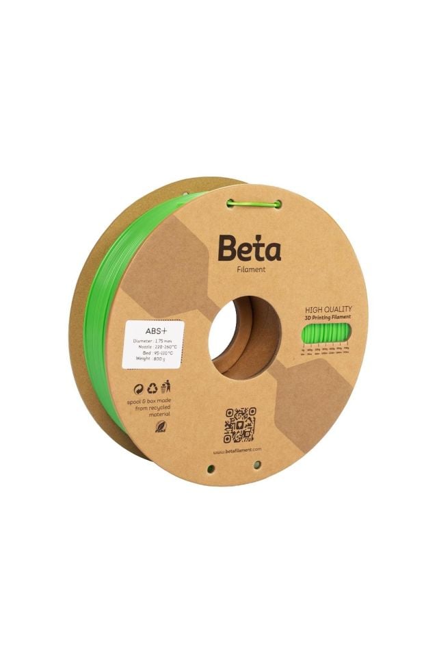 Beta ABS+ Filament Neon Green