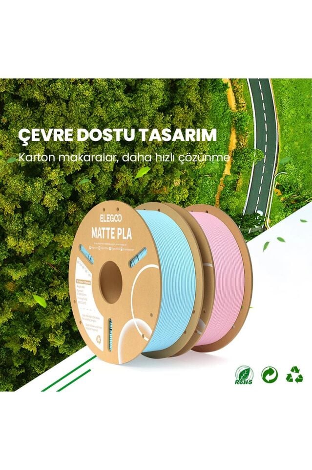 Elegoo PLA Matte Filament White