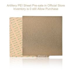 Artillery Esnek Çelik Manyetik PEI Tabla 310x310mm