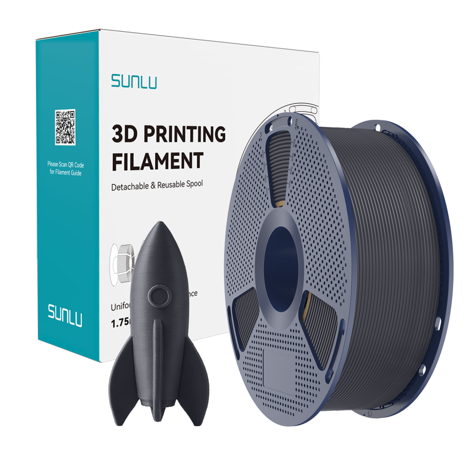 SUNLU PLA High Speed Filament Gri 1.75mm 1kg